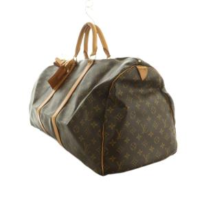 LOUIS VUITTON キーポル55 ボストンバッグ モノグラム ブラウン M41424