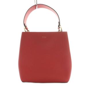 COACH スモール タウン バケット バッグ ハンド ショルダー 2WAY レザー ピンク 1011 /SS OS