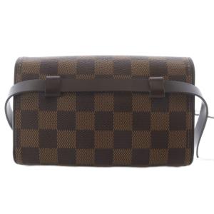 LOUIS VUITTON ダミエ エベヌ ポシェット フロランティーヌ ウエストポーチ ブラウン N51856
