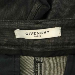 GIVENCHY コーティングデニムテーパードパンツ 38 ブラック /MY OS SH