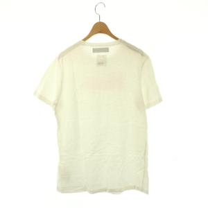 MADISONBLUE HAPPY PLUS STORE別注 HELLO Tシャツ カットソー ロゴ M 白 ピンク /CX OS
