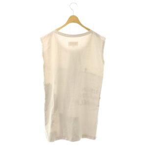 MM6 Maison Margiela プリントノースリーブカットソー タンクトップ S グレージュ マルチカラー /DO OS