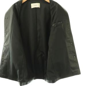 TODAYFUL 24AW Ecoleather Soutiencollar Jacket ジャケット フェイクレザー ステンカラー