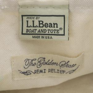 L.L.BEAN レミレリーフ×アパルトモン canvas small tote Bag トートバッグ ハンドバッグ キャンバス