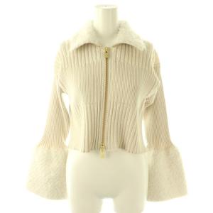 FLUTED PILE GLITTER CROPPED ZIP SHIRT CARDIGAN