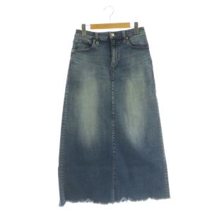 × ビッグジョン BIG JOHN デニムロングスカート Deuxieme Classe取扱 カットオフ