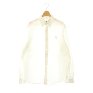 CLASSIC FIT シャツ ボタンダウンシャツ ポニー刺繍 長袖 L 白 /CX OS