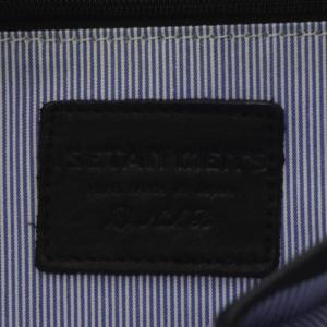 ISETAN MEN'S ビジネスバッグ トートバッグ レザー ブラック /YO28