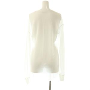 EVERYDAY I LIKE 24SS Sheer Waffle Tシャツ カットソー シアー 白 /CX OS