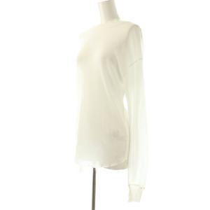 EVERYDAY I LIKE 24SS Sheer Waffle Tシャツ カットソー シアー 白 /CX OS