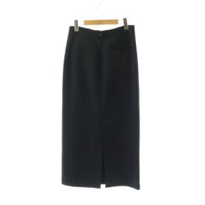 Spick&Span 24AW ストレッチタイトスカート ロング 40 ブラック /CX OS