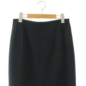 Spick&Span 24AW ストレッチタイトスカート ロング 40 ブラック /CX OS