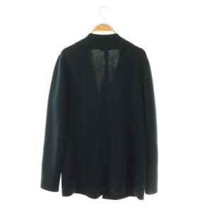 Salvatore Ferragamo ニットジャケット テーラード L ネイビー /ES OS