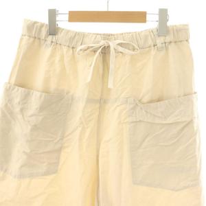 JOURNAL STANDARD LUXE 24SS CLポプリン ポケパンツ M アイボリー /SS OS