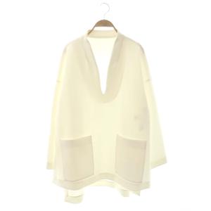 24AW スキューバジャージーカットソー 長袖 38 ホワイト /HK OS