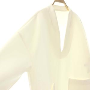 ADORE 24AW スキューバジャージーカットソー 長袖 38 ホワイト /HK OS