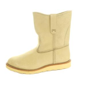 Pecos ショートブーツ US9 ベージュ 8168