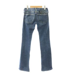 DIESEL ARCHIVE CHEROCK ローライズ フレアデニムパンツ ボタンフライ 25 ブルー /HK OS