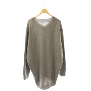 JOURNAL STANDARD LUXE 25AW カシミヤ Vネックプルオーバー ニット セーター 長袖 F グレー /HK OS