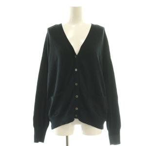 24SS BASIC KNIT CARDIGAN ニット カーディガン ブラック /DF OS