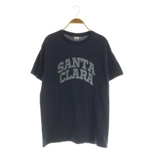 Frost Logo Tシャツ 半袖 プリント F ネイビー /MY OS