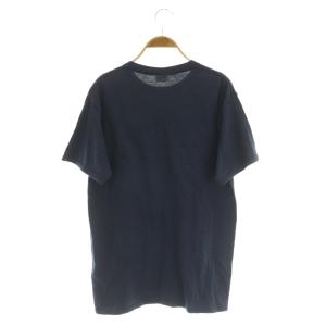 MUSE de Deuxieme Classe Frost Logo Tシャツ 半袖 プリント F ネイビー /MY OS