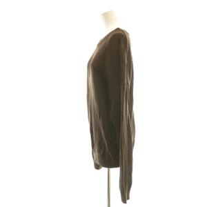 L'Appartement 25SS LINEN BF KNIT PULLOVER ニット セーター ブラウン /DF OS