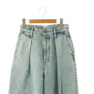 Graphpaper ARKnets別注 Selvage Denim Two Tuck Wide Pants