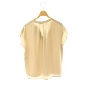 theory luxe 25SS Flow Litzy Blouse ブラウス プルオーバー S32 ベージュ /DO OS