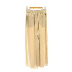 theory luxe 25SS Flow Bany Pant パンツ ワイド イージー S34 ベージュ /HK OS