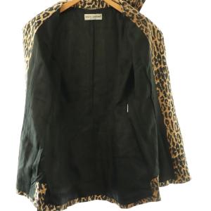 DOLCE&GABBANA レオパード柄 ジャケット ベージュ ブラック ブラウン /ES OS