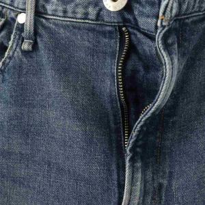 upper hights THE H-RISE BIRKIN MARINE デニムパンツ ジーンズ ジッパーフライ 25 インディゴブルー