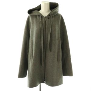 CUCITO A MANO ダブルフェイスフードコート 42 グレー