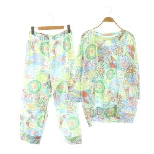 カラフルてんてん パジャマ セットアップ 長袖 パンツ LL マルチカラー /CX OS