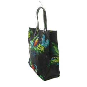 MARC JACOBS B.Y.O.Tパロット ショッピング トートバッグ 総柄 1SZ 黒 マルチカラー M0010300 /MI