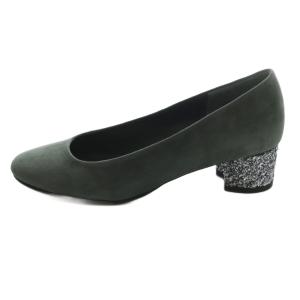 tsumori chisato walk グリッターヒール パンプス 23.5cm グレー /SS OS