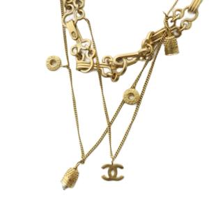 CHANEL 03A ネックレス ココマーク ゴールドカラー