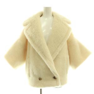 RIGA Teddy Bear ショートコート 34 アイボリー