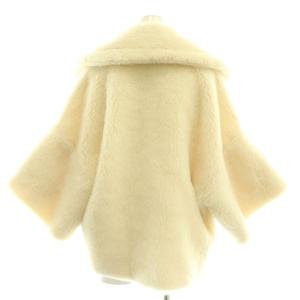 Max Mara RIGA Teddy Bear ショートコート 34 アイボリー