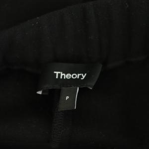 Theory DOUBLE KNIT LT N ニットパンツ イージー ストレッチ P ブラック /MY OS