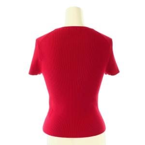 Theory 25SS WOOSTER CREPE KNIT BI COLOR RIB TEE カットソー 半袖 P