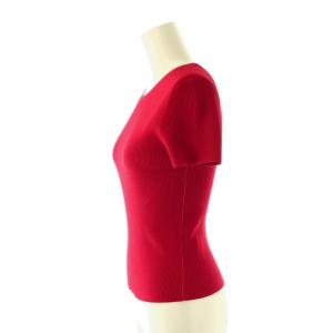 Theory 25SS WOOSTER CREPE KNIT BI COLOR RIB TEE カットソー 半袖 P