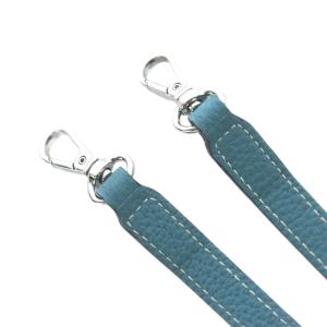 BONAVENTURA アジャスタブル ショルダーストラップ レザー 本革 シアン シボ加工 金具付き /RI OS