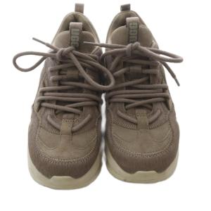 UGG australia Calle Lace for emmi スニーカー 24cm 茶色 ブラウン 1126590 /SR