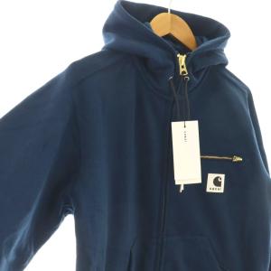 sacai ×Carhartt WIP ジップアップパーカー 2 ネイビー 26-01091S