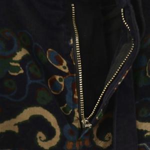 sacai 25-03765M Floral Print Corduroy Pants