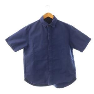 24-03309MMoleskin ShirtS/Sシャツ 半袖 1 ネイビー /HK OS AD