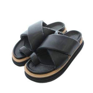 Multiple Sole Sandals 42 ブラック SCM-089