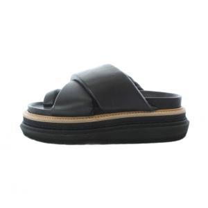 sacai Multiple Sole Sandals 42 ブラック SCM-089