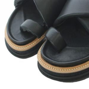 sacai Multiple Sole Sandals 42 ブラック SCM-089